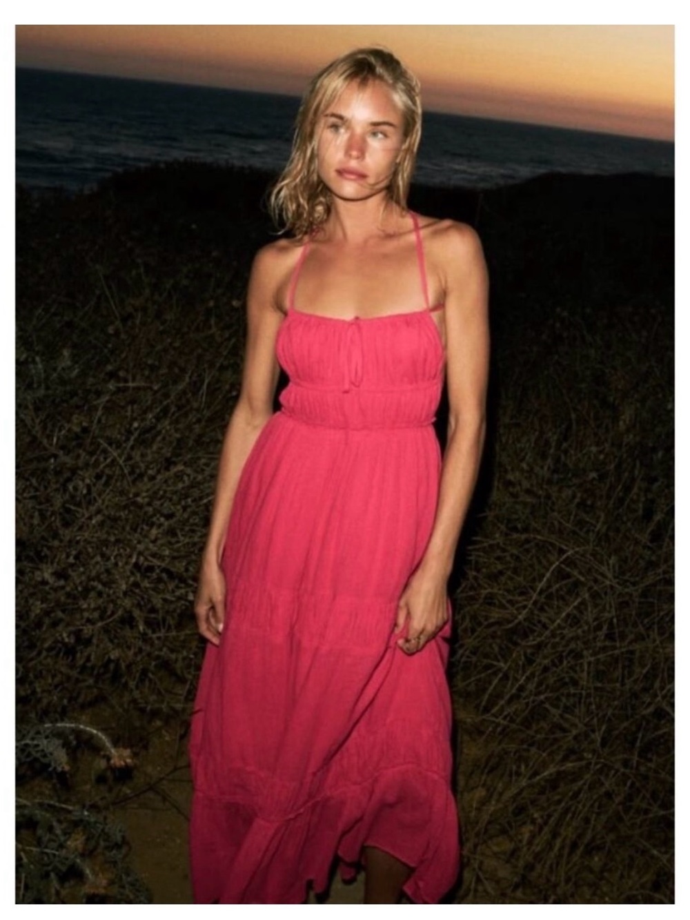 Free People Taking Sides Maxi Dress